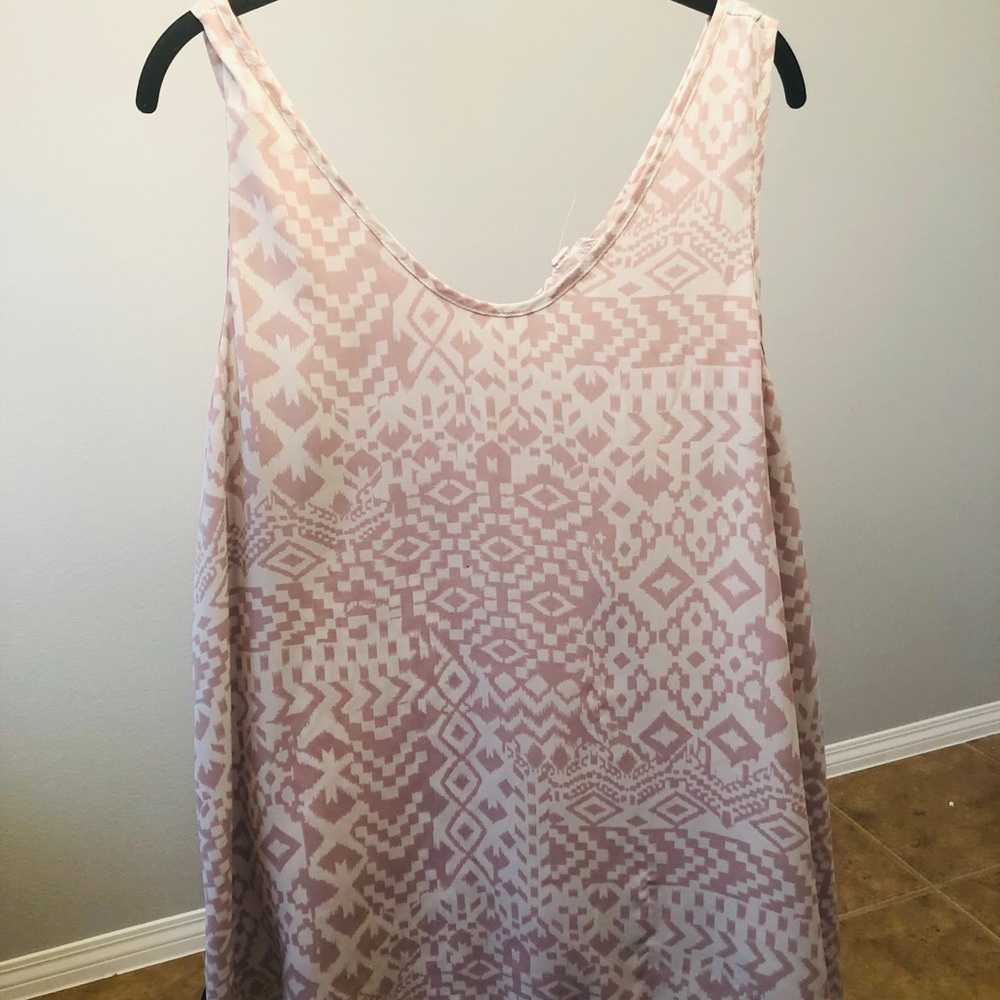 Patterned tank top